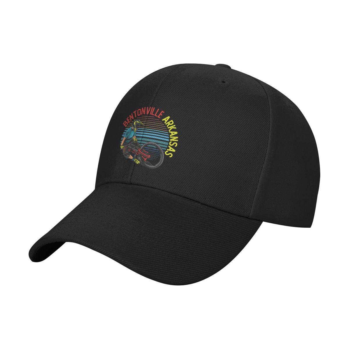 Mountain Biking Arkansas - Fashion Vintage Retro Bentonville Arkansas Mountain