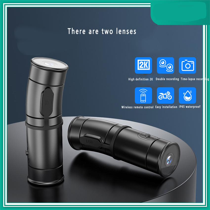 Mountain Biking Images - 2K HD Dual Lens Motorcycle Mountain