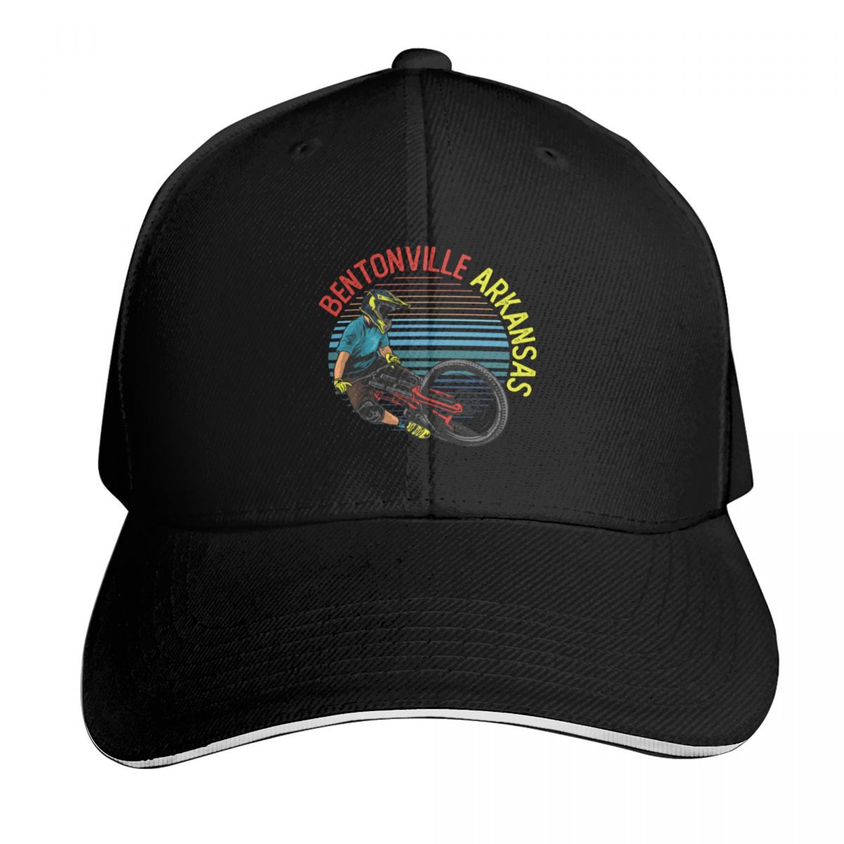 Mountain Biking Arkansas - Vintage Retro Bentonville arkansas mountain biking