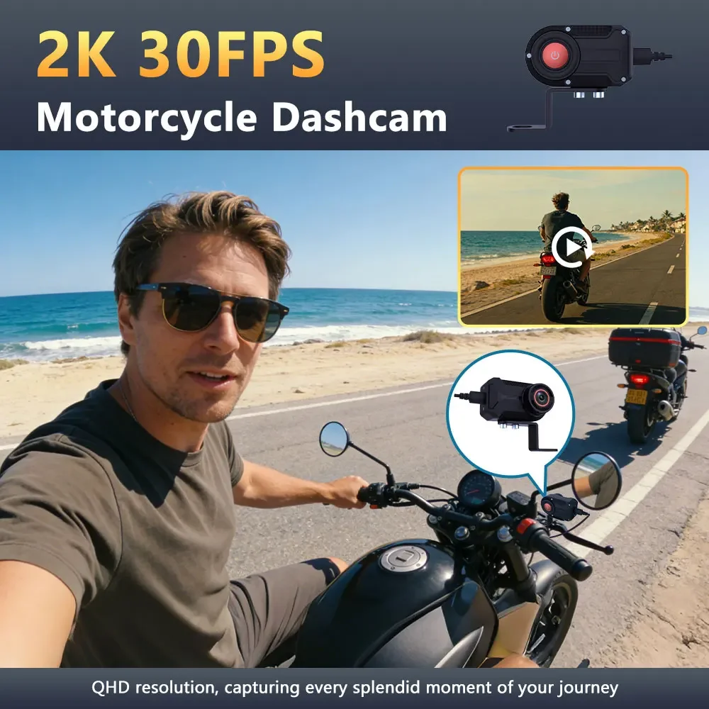 New 2K QHD WIFI IP66 Waterproo - Mountain Biking Images review and price