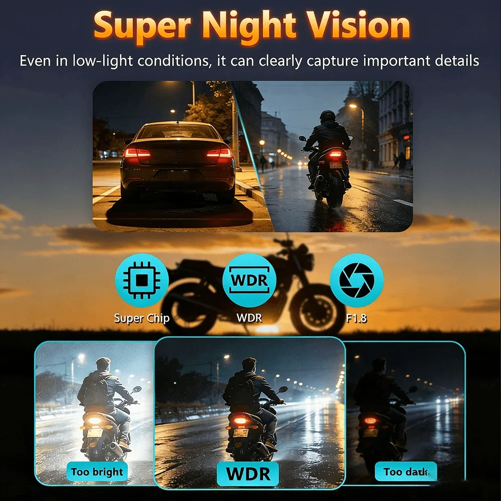New 2K QHD WIFI IP66 Waterproo - Mountain Biking Images review and price