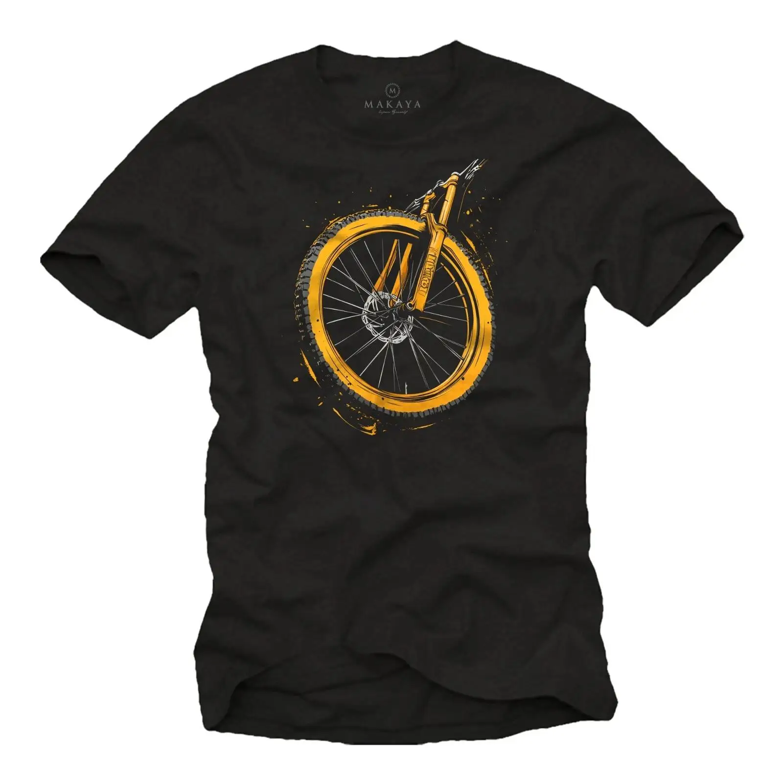 Mens Mountain Bike Theme T Shi - Mountain Biking Images review and price