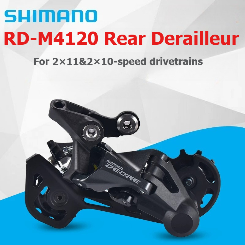 SHIMANO DEORE RD M4100 M4120 R - Rear Derailleur Shadow review and price