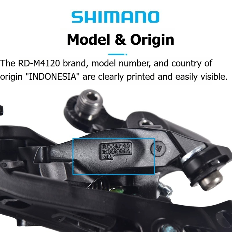 SHIMANO DEORE RD M4100 M4120 R - Rear Derailleur Shadow review and price