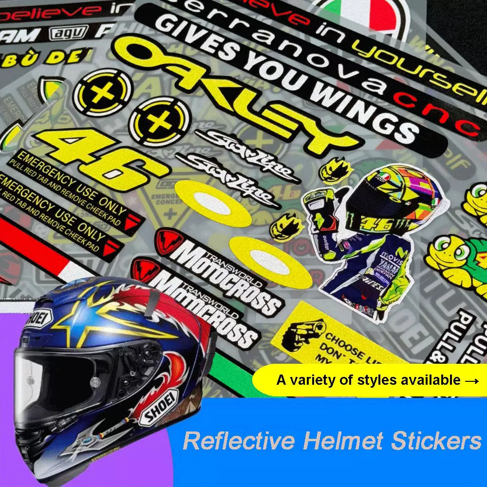 Reflective Decor Stickers for  - Mountain Biking Helmet review and price