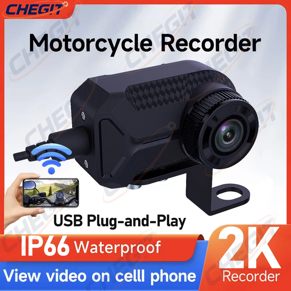 Motorcycle DVR 2K HD WiFi & AP - Mountain Biking Images review and price