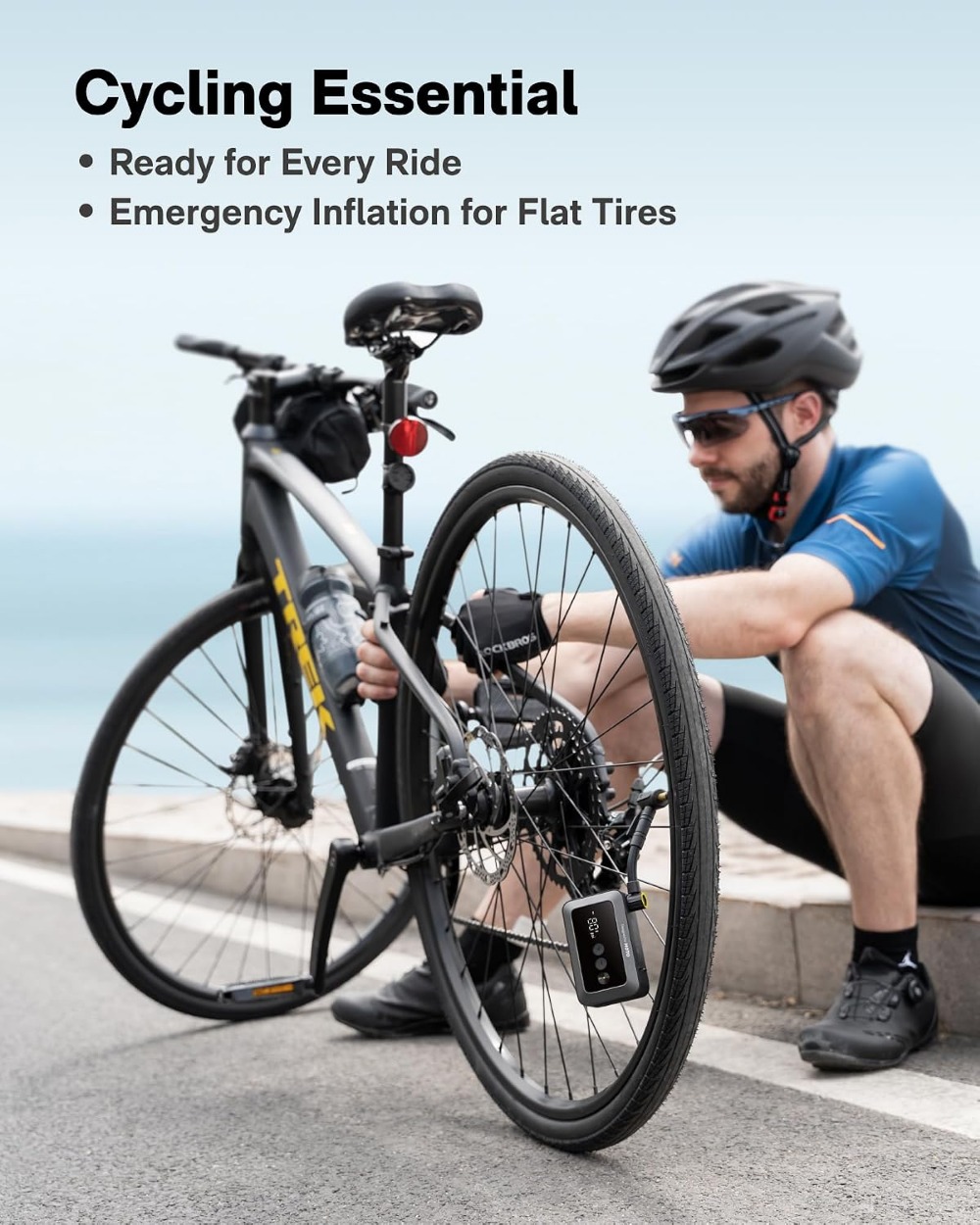 Mini Bike Tire Pump, 25s Fast  - Mountain Biking Images review and price
