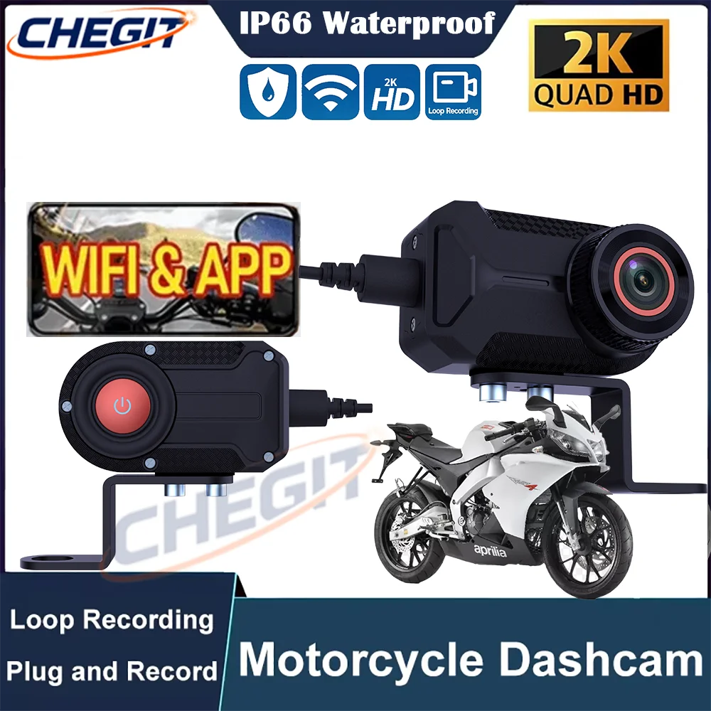 New 2K QHD WiFi Dash Cam IP66  - Mountain Biking Images review and price