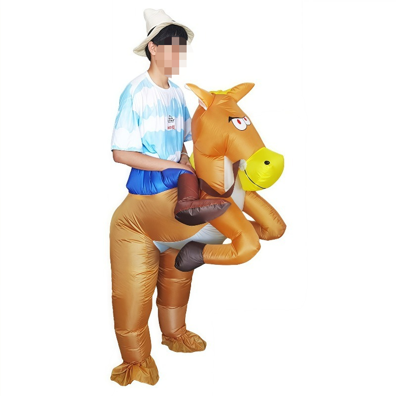 Inflatable Horse Costume Adult - Mountain Biking Outfit review and price